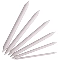 Gobesty Tortillones de mezcla difuminos de papel- 12 PCS Art Blenders Sticks Tocón de papel Tortillion Blending Stump…